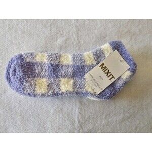 Women’s Mixit 2-pair Purple Soft Socks Size 4-10 NWT